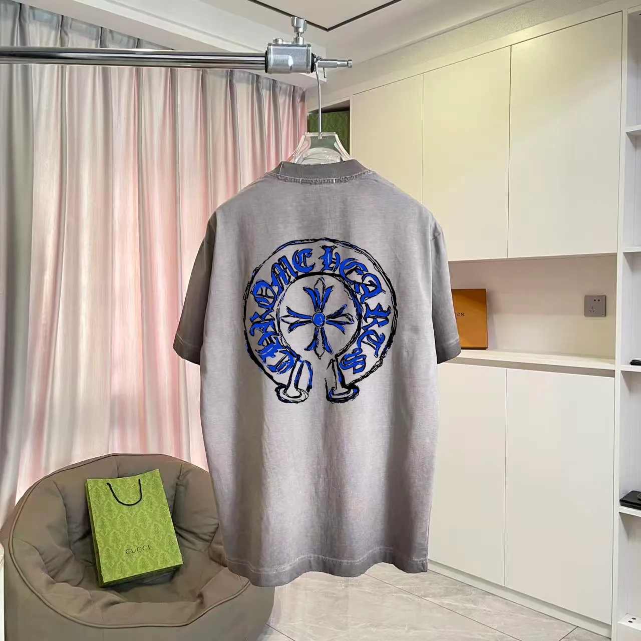 ch *2026 New Arrival t g Same Style Size：S M L XL XXL ：White Purple Gray